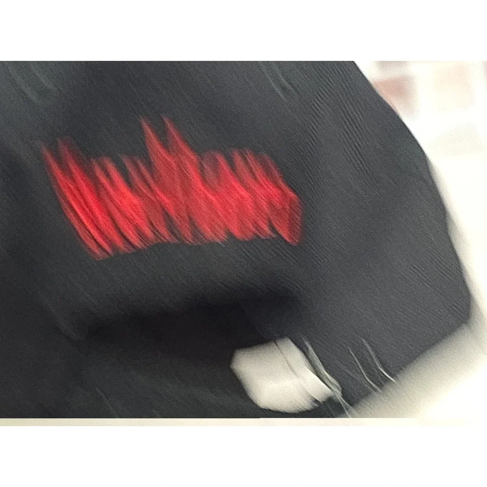Vintage 90s Black Red Strapback Hat Cowboy Cigarette Brand Men's Ball Cap - Picture 13 of 16